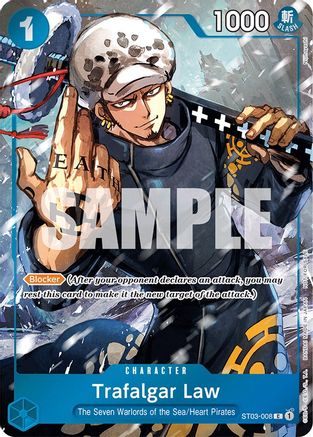 Image of Trafalgar Law (Event Pack Vol. 3) (ST03-008) - One Piece Promotion Cards Foil