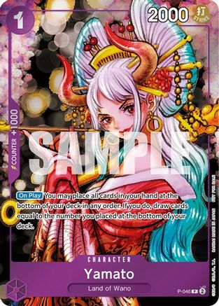 Image of Yamato (Event Pack Vol. 3) (P-046) - One Piece Promotion Cards Foil
