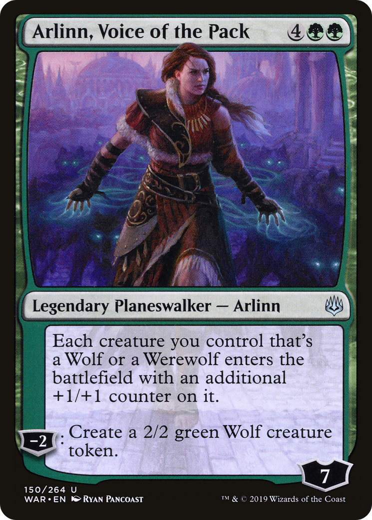 Image of Arlinn, Voice of the Pack (WAR-150) - War of the Spark