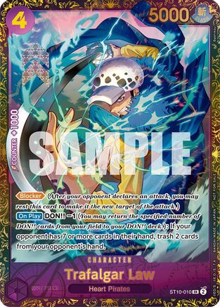Image of Trafalgar Law - ST10-010 (ST10-010) - One Piece Promotion Cards Foil