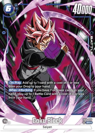 Image of Goku Black - FB01-039 (Alternate Art) (FB01-039) - Awakened Pulse Holofoil
