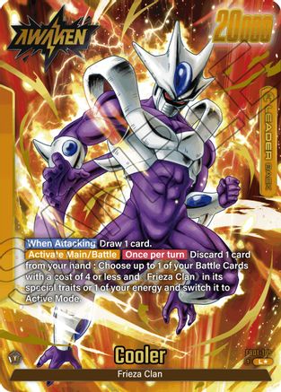Image of Cooler - FB01-105 (Alternate Art) (FB01-105) - Awakened Pulse Holofoil