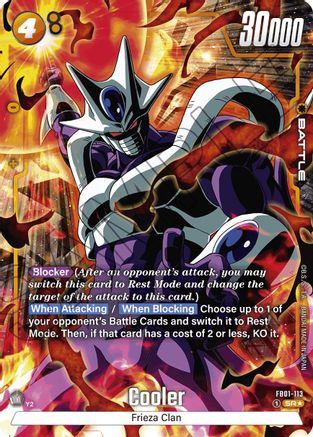 Image of Cooler - FB01-113 (Alternate Art) (FB01-113) - Awakened Pulse Holofoil