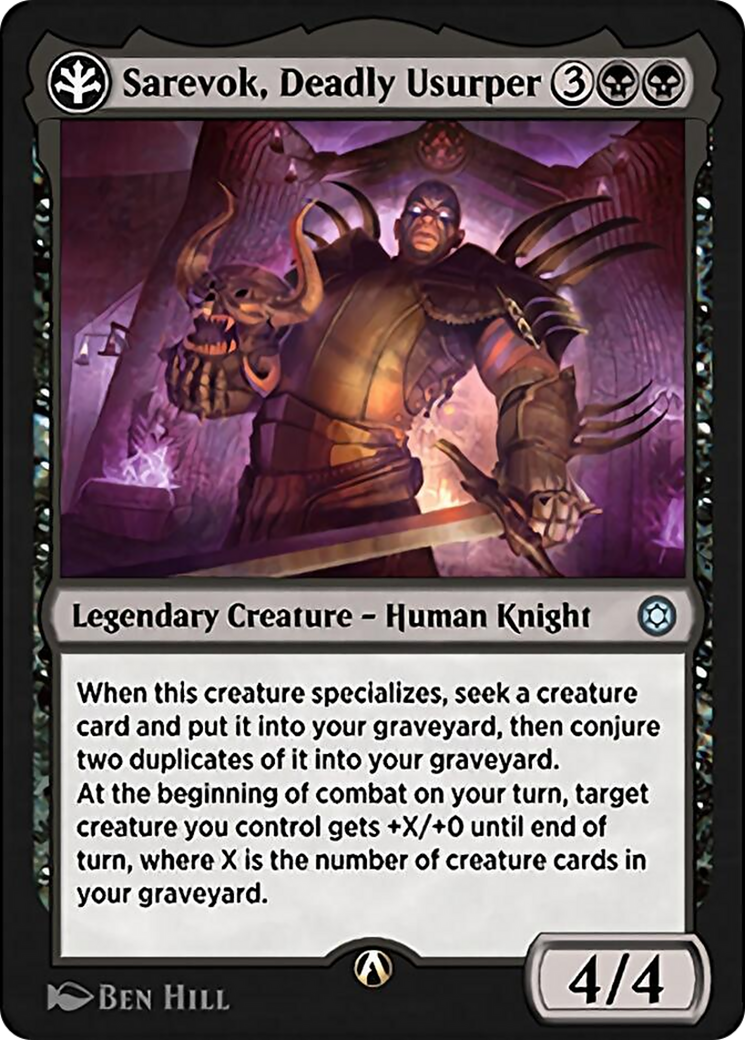 Image of Sarevok, Deadly Usurper (HBG-09B) - Alchemy Horizons: Baldur's Gate