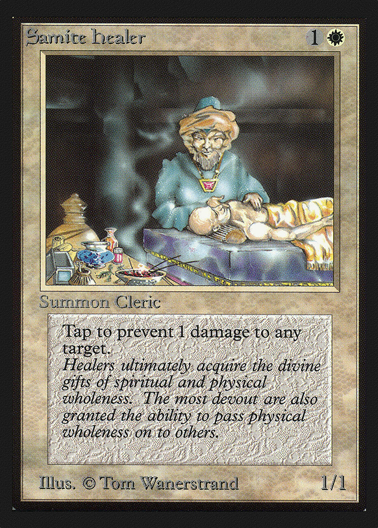 Image of Samite Healer (CE) (CED-) - Collectors' Edition