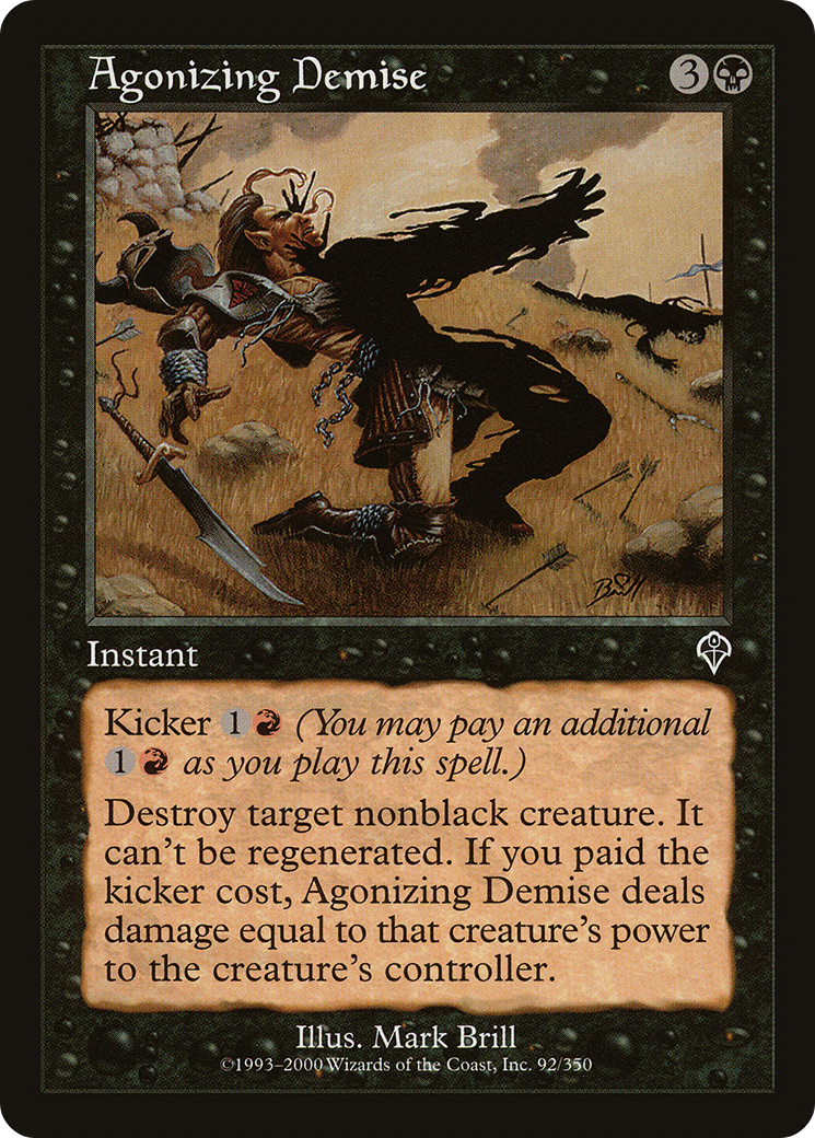 Image of Agonizing Demise (INV-092) - Invasion Foil