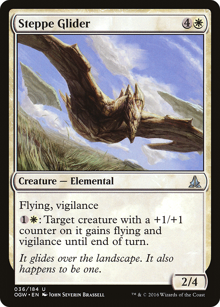 Image of Steppe Glider (OGW-036) - Oath of the Gatewatch Foil