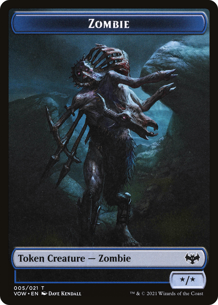 Image of Zombie Token (005) (VOW-005) - Innistrad: Crimson Vow Tokens
