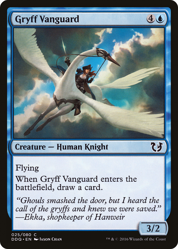 Image of Gryff Vanguard (DDQ-025) - Duel Decks: Blessed vs. Cursed
