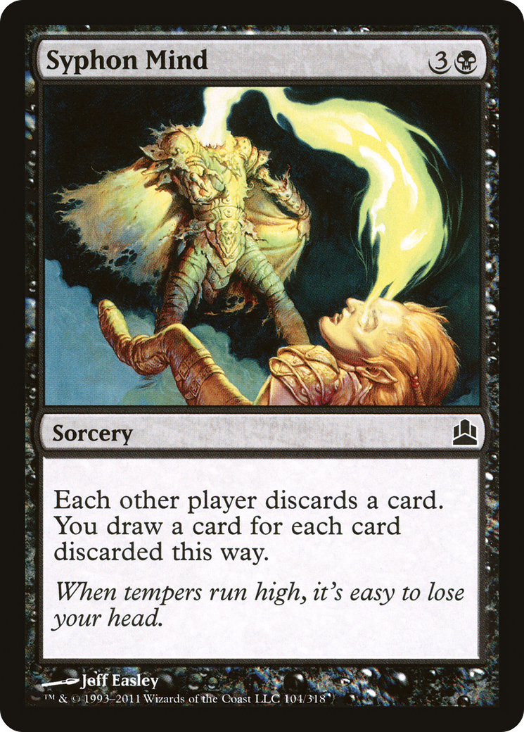 Image of Syphon Mind (CMD-104) - Commander 2011