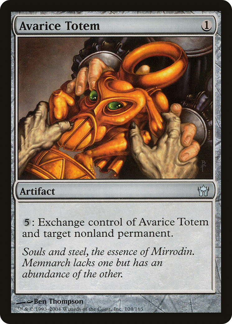 Image of Avarice Totem (5DN-104) - Fifth Dawn Foil