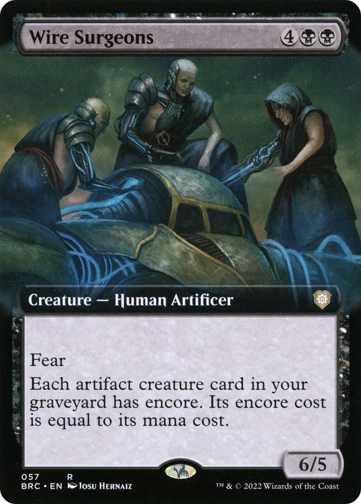 Image of Wire Surgeons (Extended Art) (BRC-057) - The Brothers' War Commander: (Extended Art)