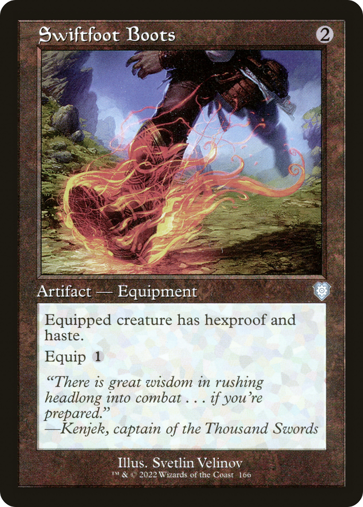 Image of Swiftfoot Boots (Retro Frame) (BRC-166) - The Brothers' War Commander