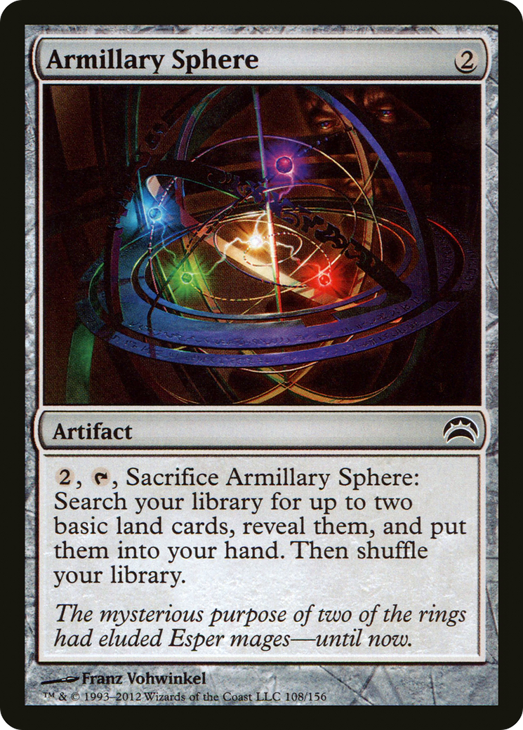 Image of Armillary Sphere (PC2-108) - Planechase 2012