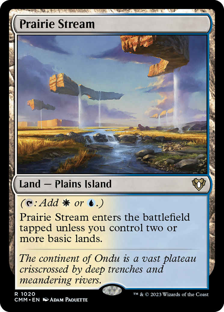 Image of Prairie Stream (CMM-1020) - Commander Masters