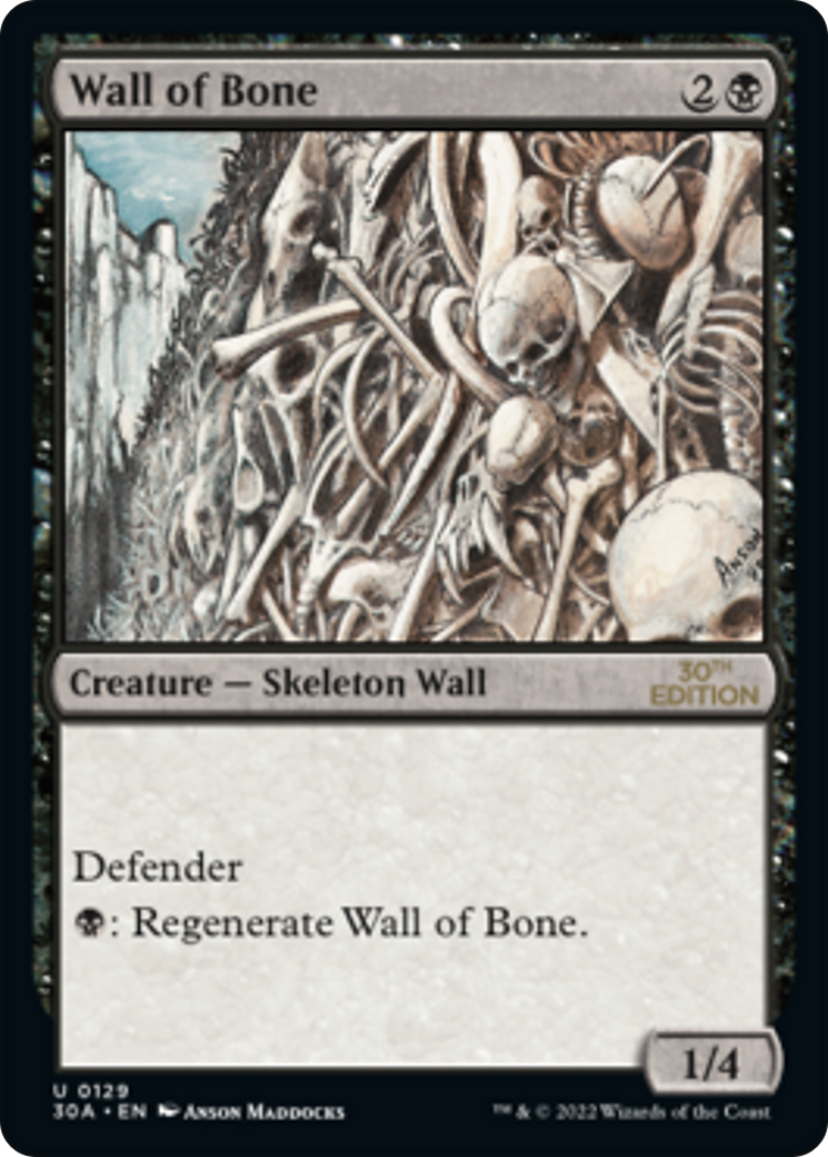 Image of Wall of Bone (30A-129) - 30th Anniversary Edition