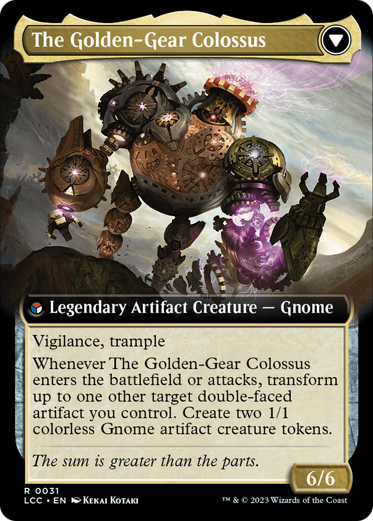 Image of Tetzin, Gnome Champion (Extended Art) (LCC-031) - The Lost Caverns of Ixalan Commander: (Extended Art)