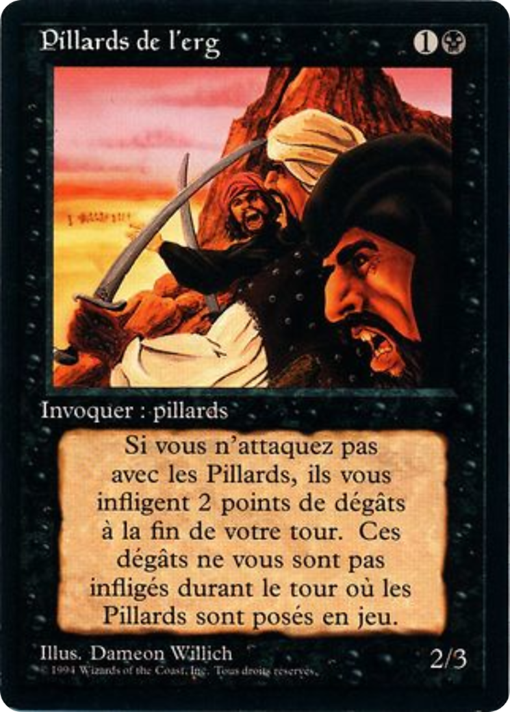 Image of Erg Raiders (FBB-) - Foreign Black Border