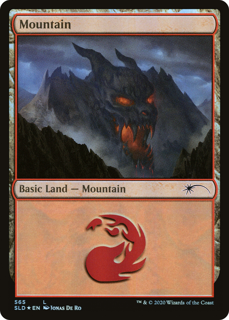Image of Mountain (565) (SLD-565) - Secret Lair Drop Foil