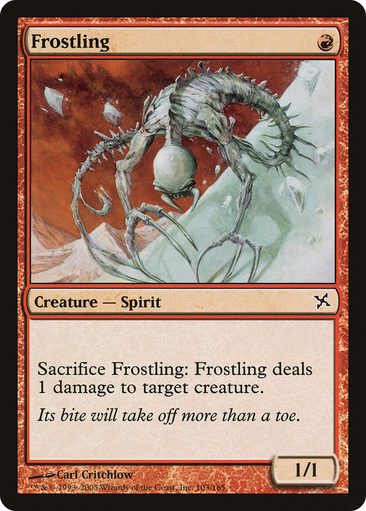 Image of Frostling (BOK-103) - Betrayers of Kamigawa Foil