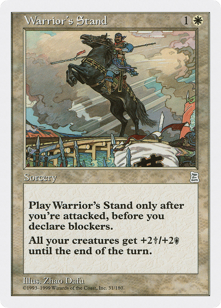 Image of Warrior's Stand (PTK-031) - Portal Three Kingdoms