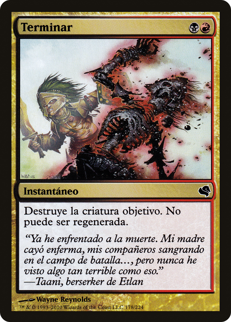 Image of Terminate (Spanish) - 
