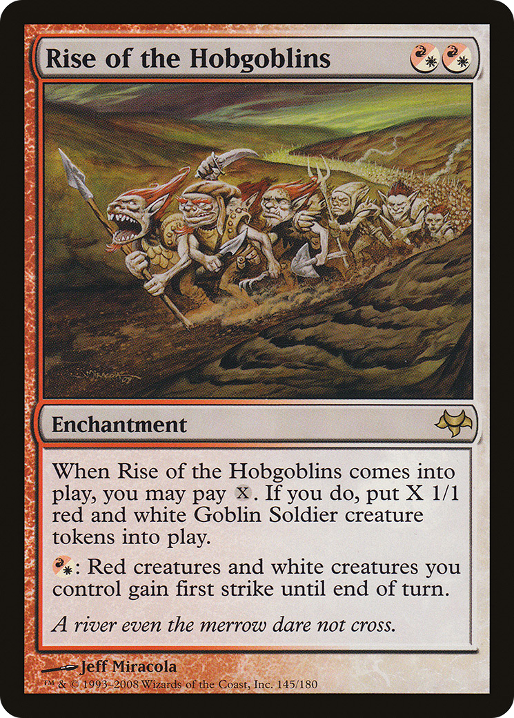 Image of Rise of the Hobgoblins (EVE-145) - Eventide Foil