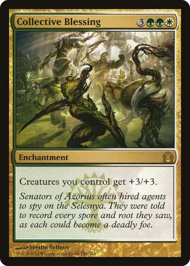 Image of Collective Blessing (RTR-150) - Return to Ravnica