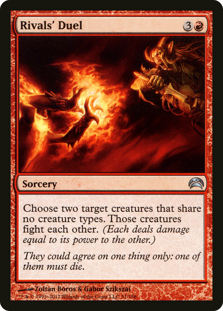 Image of Rivals' Duel (PC2-051) - Planechase 2012