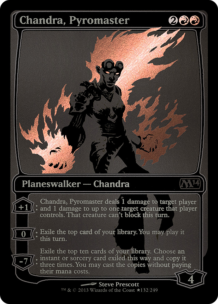 Image of Chandra, Pyromaster (SDCC 2013 Exclusive) (MEDIA-132) - San Diego Comic-Con 2013 Foil