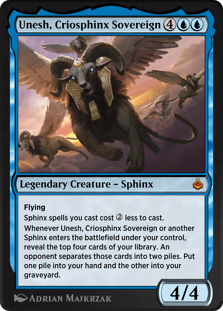 Image of Unesh, Criosphinx Sovereign (AKR-085) - Amonkhet Remastered
