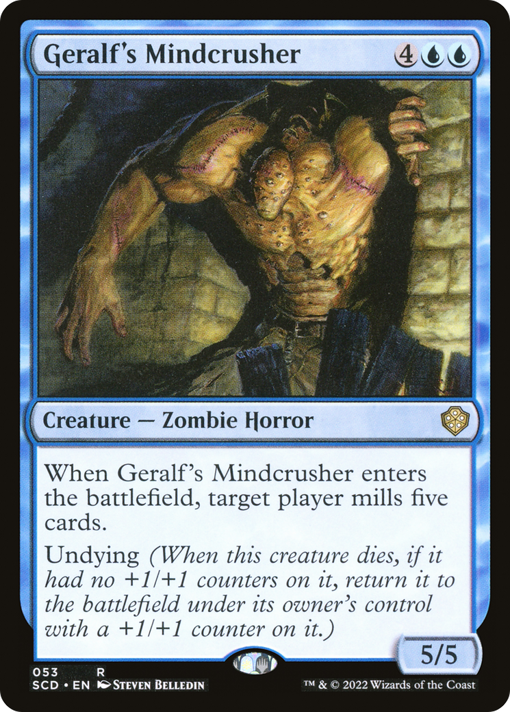 Image of Geralf's Mindcrusher (SCD-053) - Starter Commander Decks