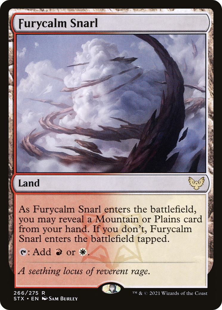 Image of Furycalm Snarl (STX-266) - Strixhaven: School of Mages