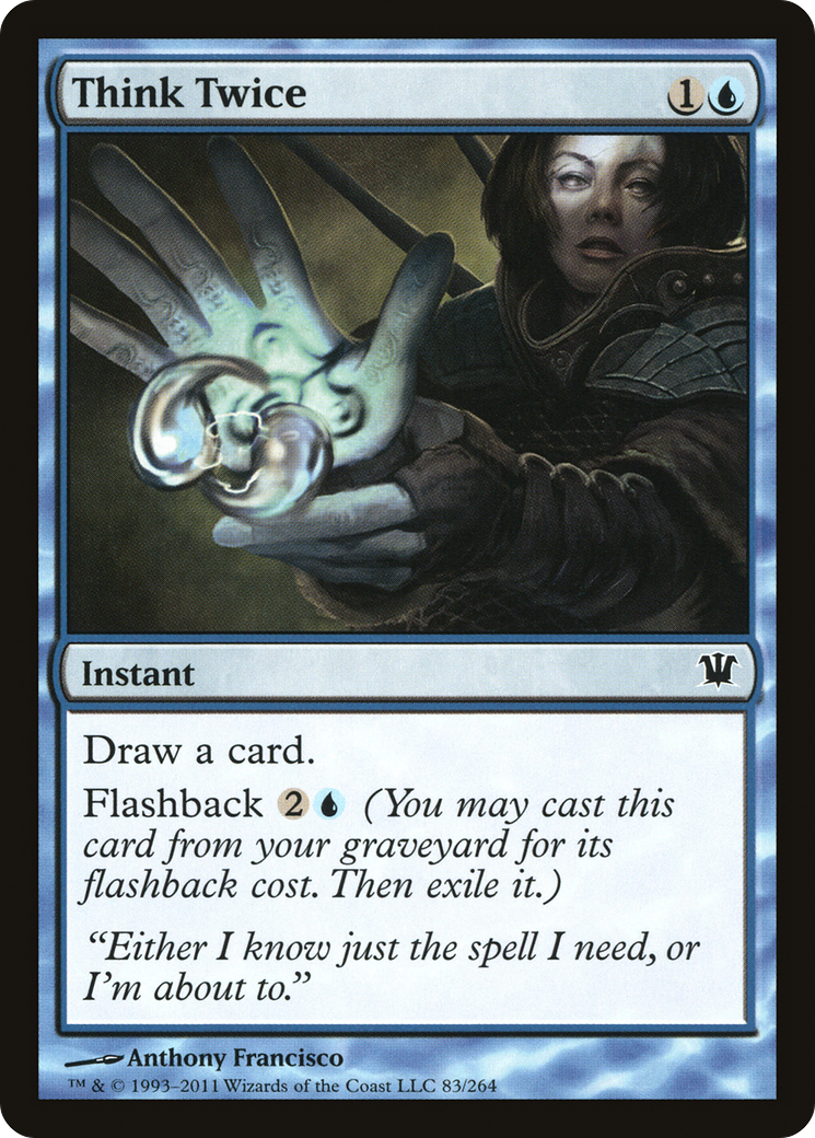 Image of Think Twice (ISD-083) - Innistrad