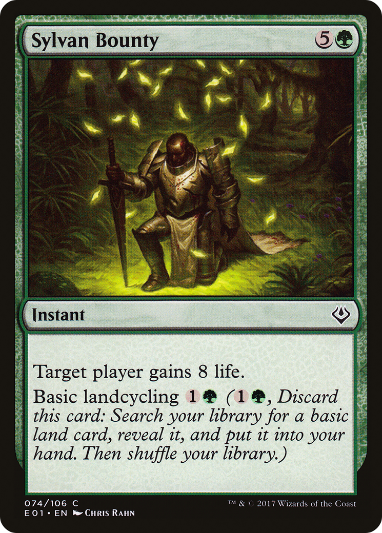 Image of Sylvan Bounty (AC2-074) - Archenemy: Nicol Bolas