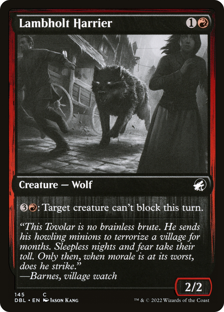 Image of Lambholt Harrier (DBL-145) - Innistrad: Double Feature Foil