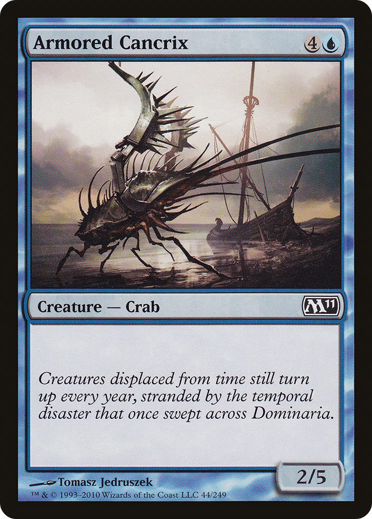 Image of Armored Cancrix (M11-044) - Magic 2011 Foil