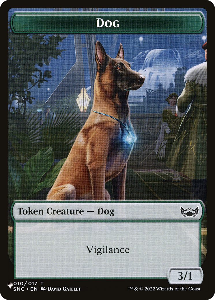 Image of Dog (PLST-TSNC-10) - The List
