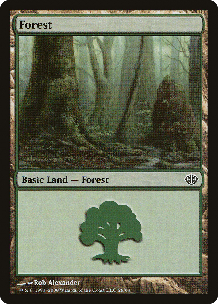 Image of Forest (28) (DDD-028) - Duel Decks: Garruk vs. Liliana
