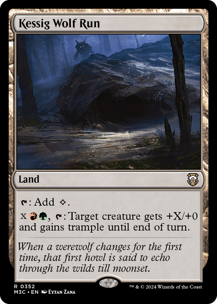 Image of Kessig Wolf Run (M3C-352) - Modern Horizons 3 Commander