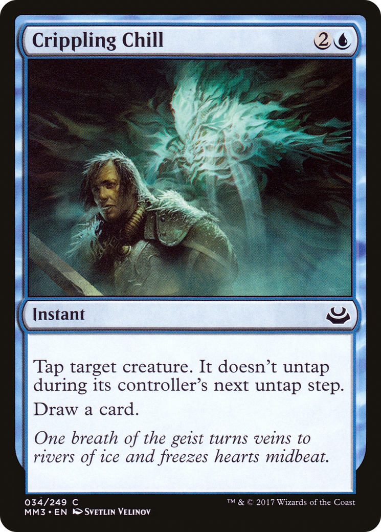 Image of Crippling Chill (MM3-034) - Modern Masters 2017 Foil
