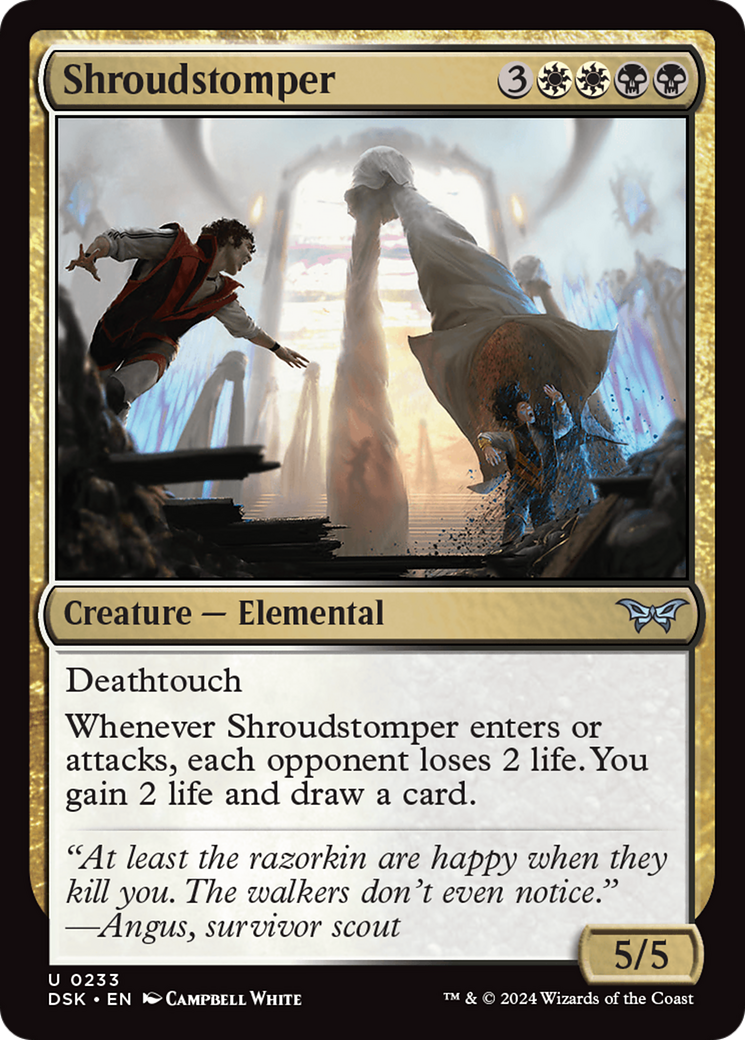 Image of Shroudstomper (DSK-233) - Duskmourn: House of Horror Foil