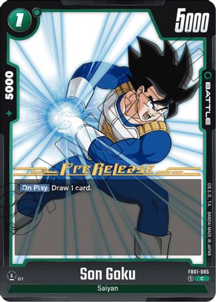 Image of Son Goku - FB01-085 (FB01-085) - Awakened Pulse PreRelease Cards