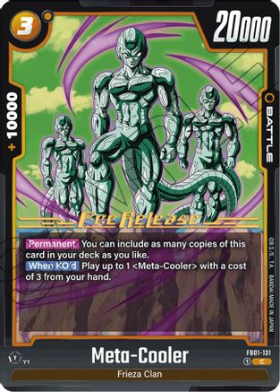 Image of Meta-Cooler (FB01-131) - Awakened Pulse PreRelease Cards