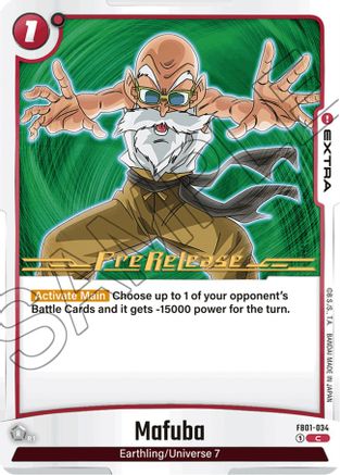 Image of Mafuba (FB01-034) - Awakened Pulse PreRelease Cards