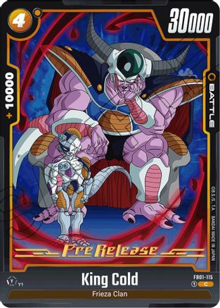 Image of King Cold (FB01-115) - Awakened Pulse PreRelease Cards