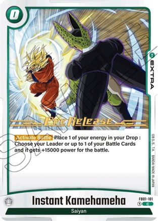 Image of Instant Kamehameha (FB01-101) - Awakened Pulse PreRelease Cards