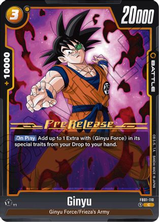 Image of Ginyu - FB01-110 (FB01-110) - Awakened Pulse PreRelease Cards