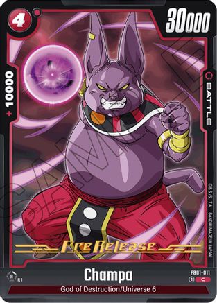 Image of Champa (FB01-011) - Awakened Pulse PreRelease Cards