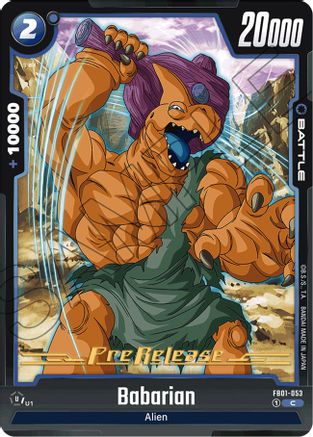 Image of Babarian (FB01-053) - Awakened Pulse PreRelease Cards